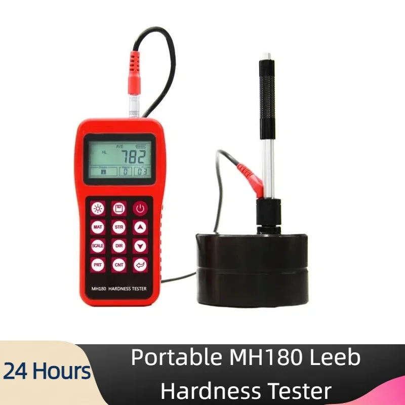Портативный твердомер Leeb MH180 HL、HB、HRB、HRC、HRA、HV、HS Шкала 170 ~ 960 Измеритель твердости Дюрометр