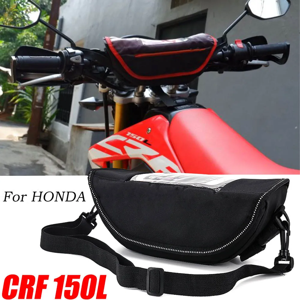 

For Honda CRF150L CRF 150L CRF150 L CRF Motorcycle accessory Waterproof And Dustproof Handlebar Storage Bag navigation bag