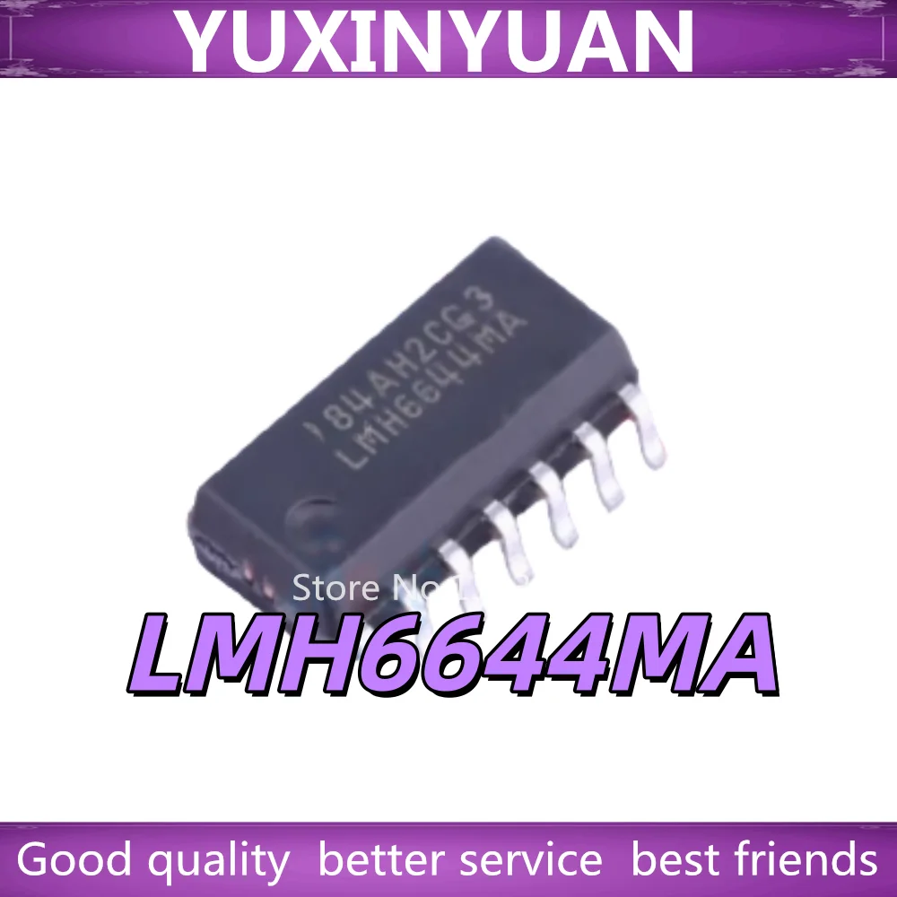 5PCS LMH6644MA LMH6644 1-2VDC Power Relay In Stock