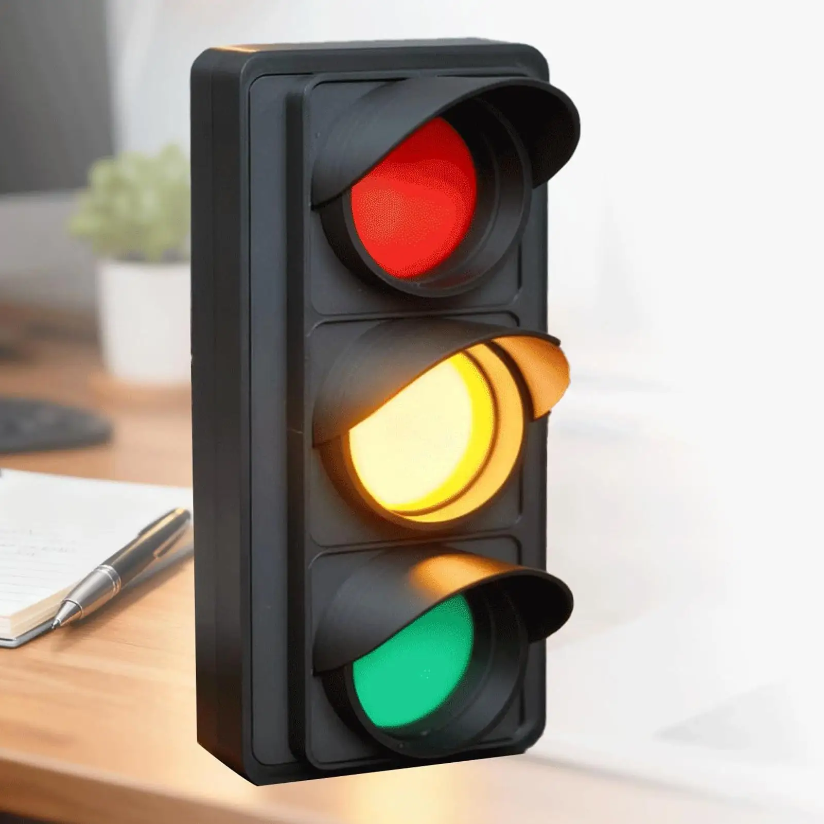 Social Signal Light, Busy Light Indicator For Office, Mood & Status Lights For Home Office Or Room Door, USB LED Traffic Lights