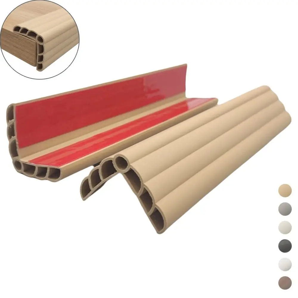 

1m Corner Moulding Trim Anti Collision Kids Safety Wall Corner Protector Self Adhesive Flexible Baby Proofing Inside Outside