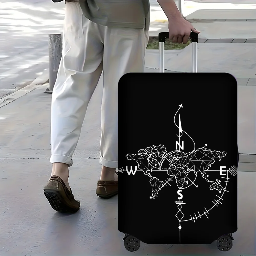 capa-de-mala-com-mapa-mundi-geometrico-1-unidade-para-tamanhos-de-mala-de-18-a-32-acessorio-de-viagem-elegante-e-resistente-com-design-de-bussola