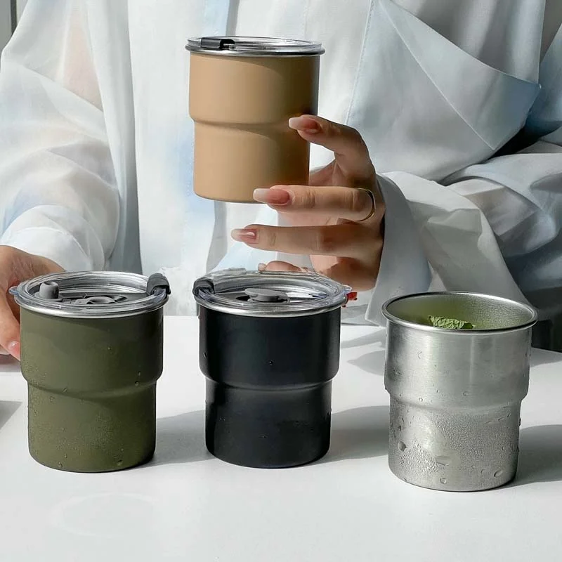 

Portable Outdoor 304 Stainl Steel High-Temperature Resistant Beer Coffee Drink Cup for Restaurant Commercial Use