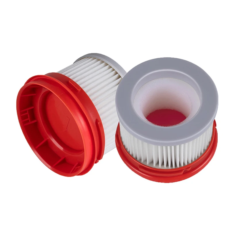 2pcs Hepa Dust Filter For Xiaomi Dreame V8 V9 V9B V9D V9P XR V10 V11 V12 V16 Robot Vacuum Cleaner Replacement Parts Accessories