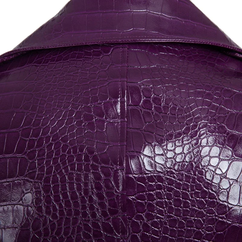 2025 New Gotham City The Joker Cosplay Costume Halloween Carnival The Clown Outfit With Purple Jacket Men Suit With Golden N ☆ ☆