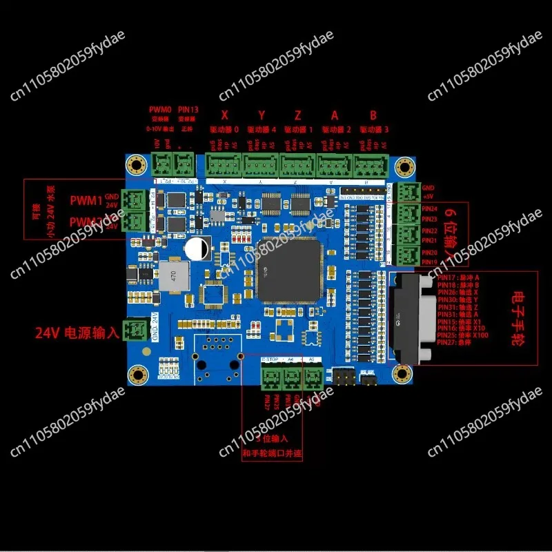 Suitable for  CNC Control Card Mesa Card 7i92 CNC Control Card