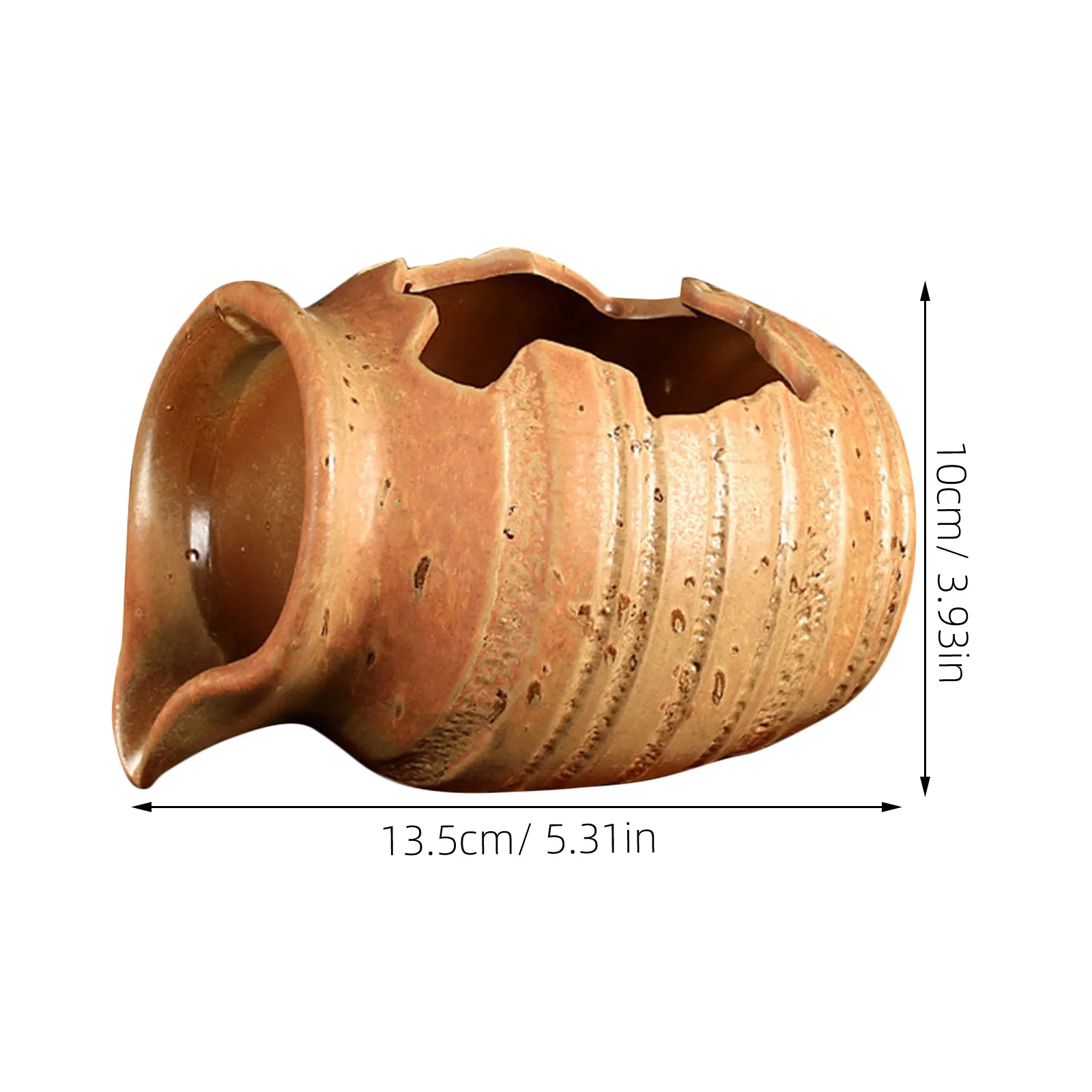 حديقة السيراميك جرة نافورة ديكور جرة تداول المياه في الهواء الطلق شلال طبيعي الاسترخاء نافورة المناظر الطبيعية ديكور #2