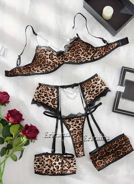 Zestaw bielizny erotycznej Babydoll Sensual Lingerie Lace 2024 Zestaw biustonosza dla kobiet Bielizna intymna Sexi Kostiumy Zestaw biustonosza i majtek