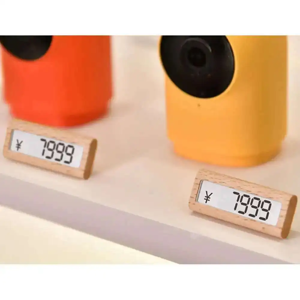 سعر التجزئة الخشبية مكعبات الدولار قابل للتعديل المفاجئة عدد أرقام عصا الهاتف ساعة مجوهرات البضائع عداد عرض موقف العلامة #5