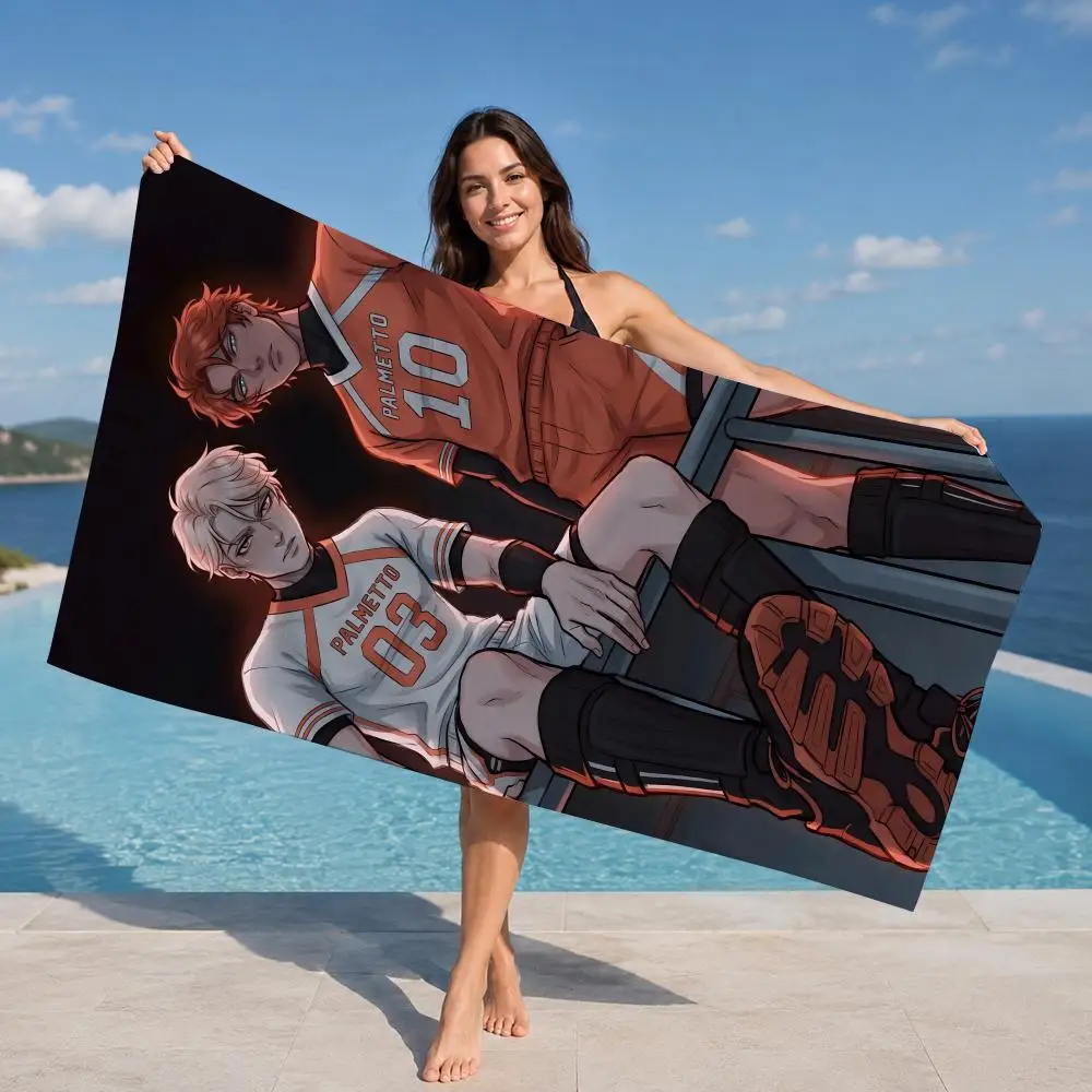 THE FOXHOLE COURT Towel ultra-fine fiber quick drying absorbent towel, beach swimming vacation beach towel