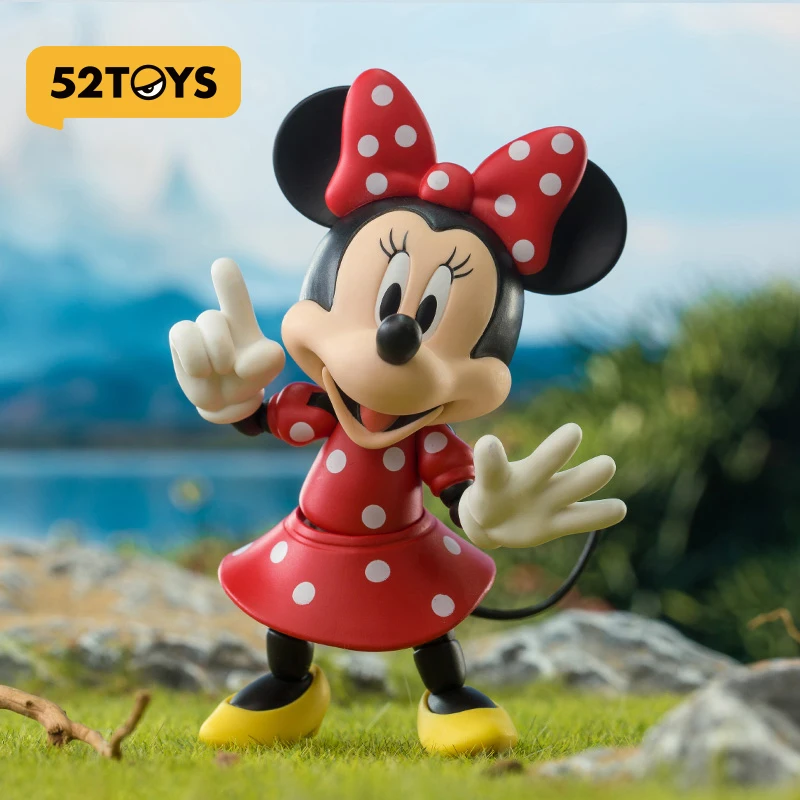 52 لعبة ميكي ماوس وأصدقائه دونالد داك ميني سلسلة ألعاب دمى إبداعية تماثيل متحركة مشتركة مجموعات ديكور هدايا #4