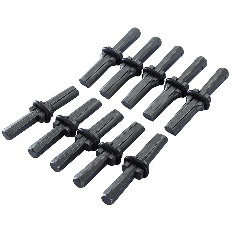 AT02-10 Pcs 9/16Inch Plug Wedges Feather Shims Concrete Rock Stone Splitter Hand Tools Suitable For Splitting The Hard Stone