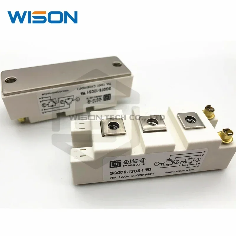 SGG100-12CS1 SGG75-12CS1 SGG50-12CS1 شحن مجاني وحدة IGBT جديدة ومبتكرة