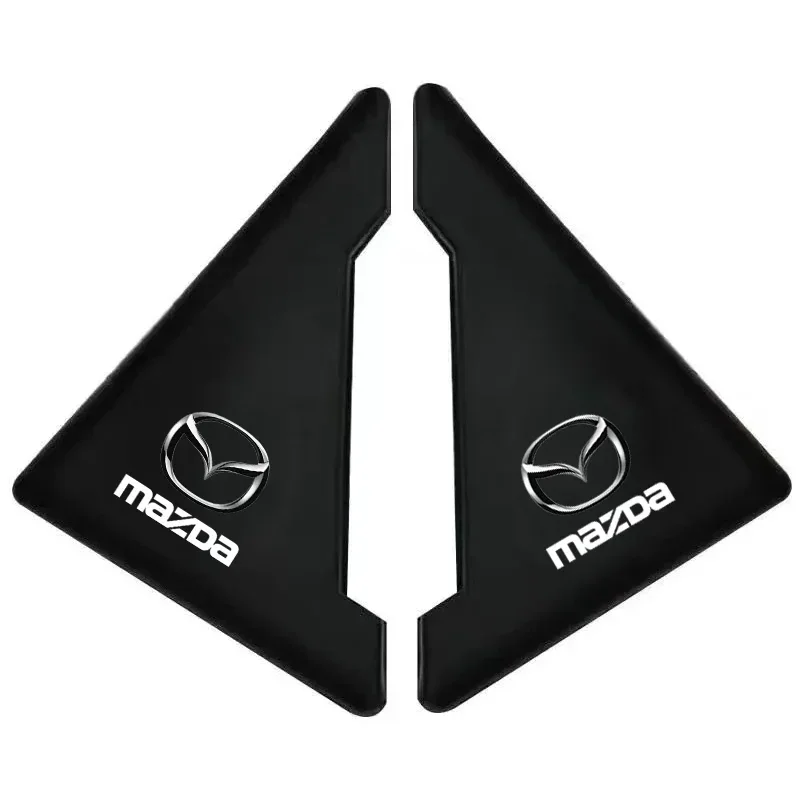 2Pcs Car Door Corner Cover Bumper Crash Anti-Scratch Protection for Mazda 2 3 4 5 6 7 8 CX5 CX7 CX9 MS 323 626 Wheel Center Caps