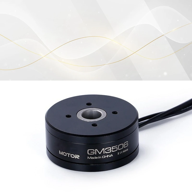 ทุกวันGM3506 มอเตอร์Gimbalไร้แปรง 12N14PเพลากลวงBrushless Gimbalมอเตอร์สําหรับกล้องSLRเสถียรภาพ