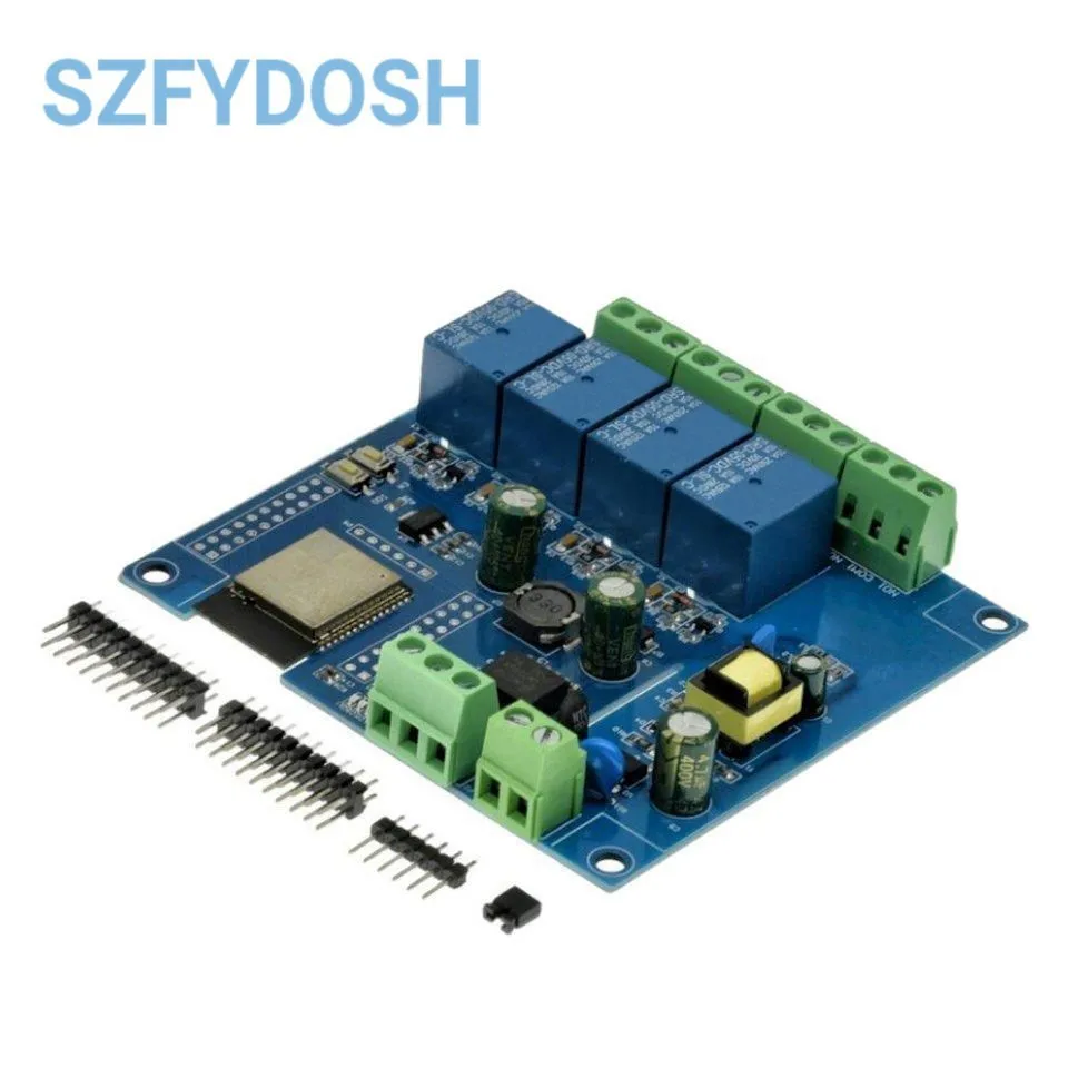 1/2/4/8 Channel ESP32 WIFI Bluetooth-compatible BLE Relay Module AC90-250V/DC5-30V Power Supply ESP32-WROOM Development Board