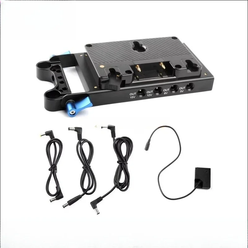 Suitable for X-T10, X-Pro1, HS50EXR fake battery W126 + A type multi-interface pipe clamp hanging plate