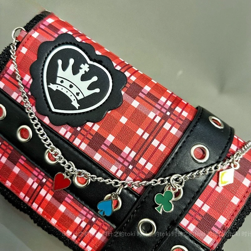 Anime Hinamori Amu Cosplay Accessories  Waist Bag JK Uniform Messenger Shoulder Bag Crossbody Bag Roleplay Props Gifts view 3