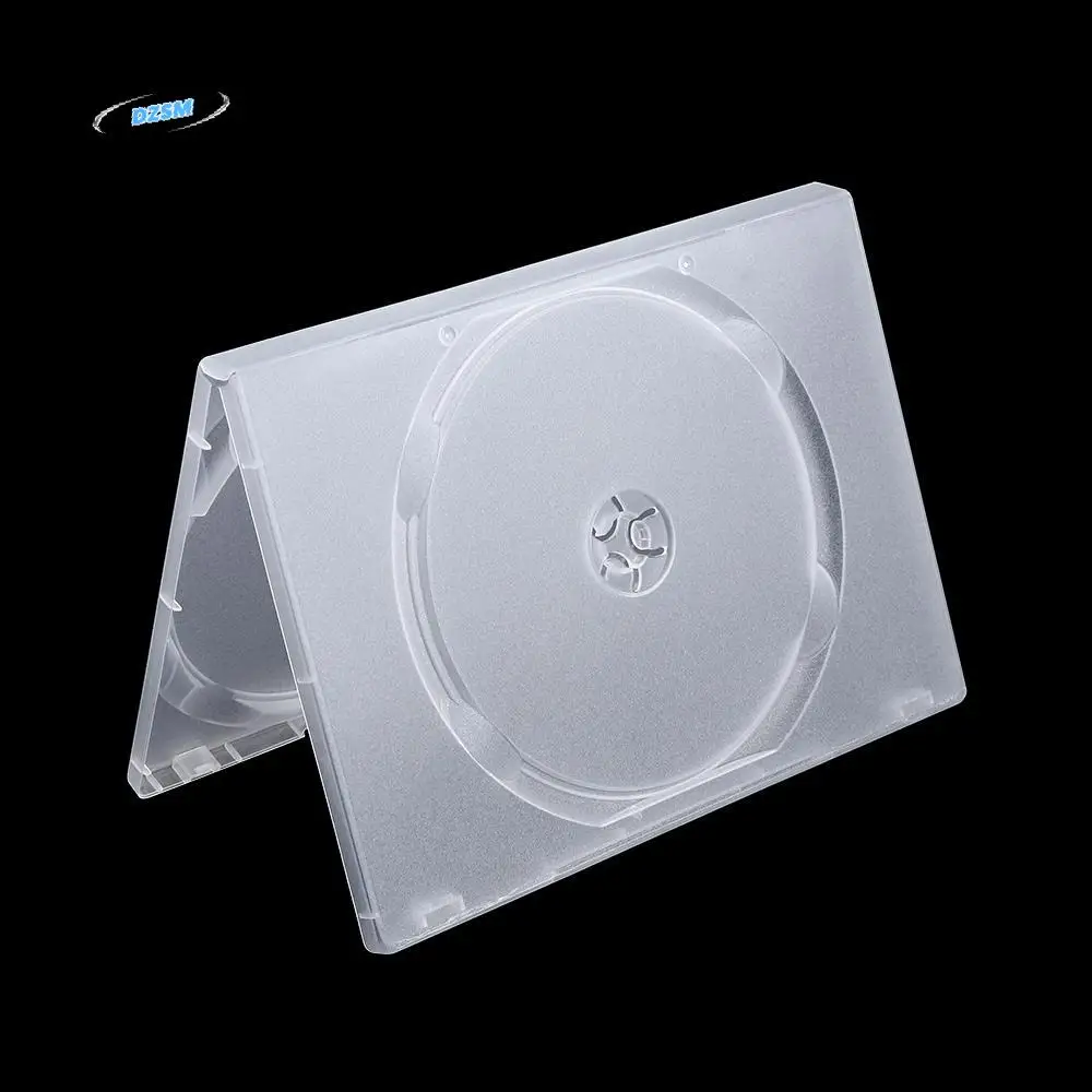 

Plastic Durable Clear Storage for 3 Disc CD Bags Movie Box Disc Holders DVD Case