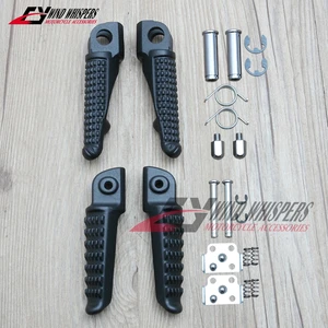 Apoio para os pés dianteiro e traseiro para kawasaki ninja 250 300 ZX-6R ZX-9R ZX-10R ZX-12R z650 z750 z800 z900 z1000 ER-6F ER-6N versys 8 principais vendas acelerador z750 - №2