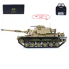 TD 1/16 RC 탱크 BB 적외선 전투 Tongde M60A1 ERA USA 원격 제어 탱크 모델 320도 회전 탑 사운드 장난감 (재고 있음) 2