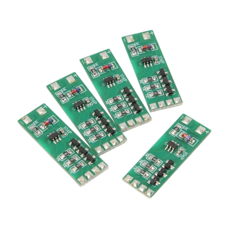 5PCS LED Quick Flashing Light Control Chip 3 Way IC Module Voltage 3-12V for RC Aircraft Model Strobing Controlling Part