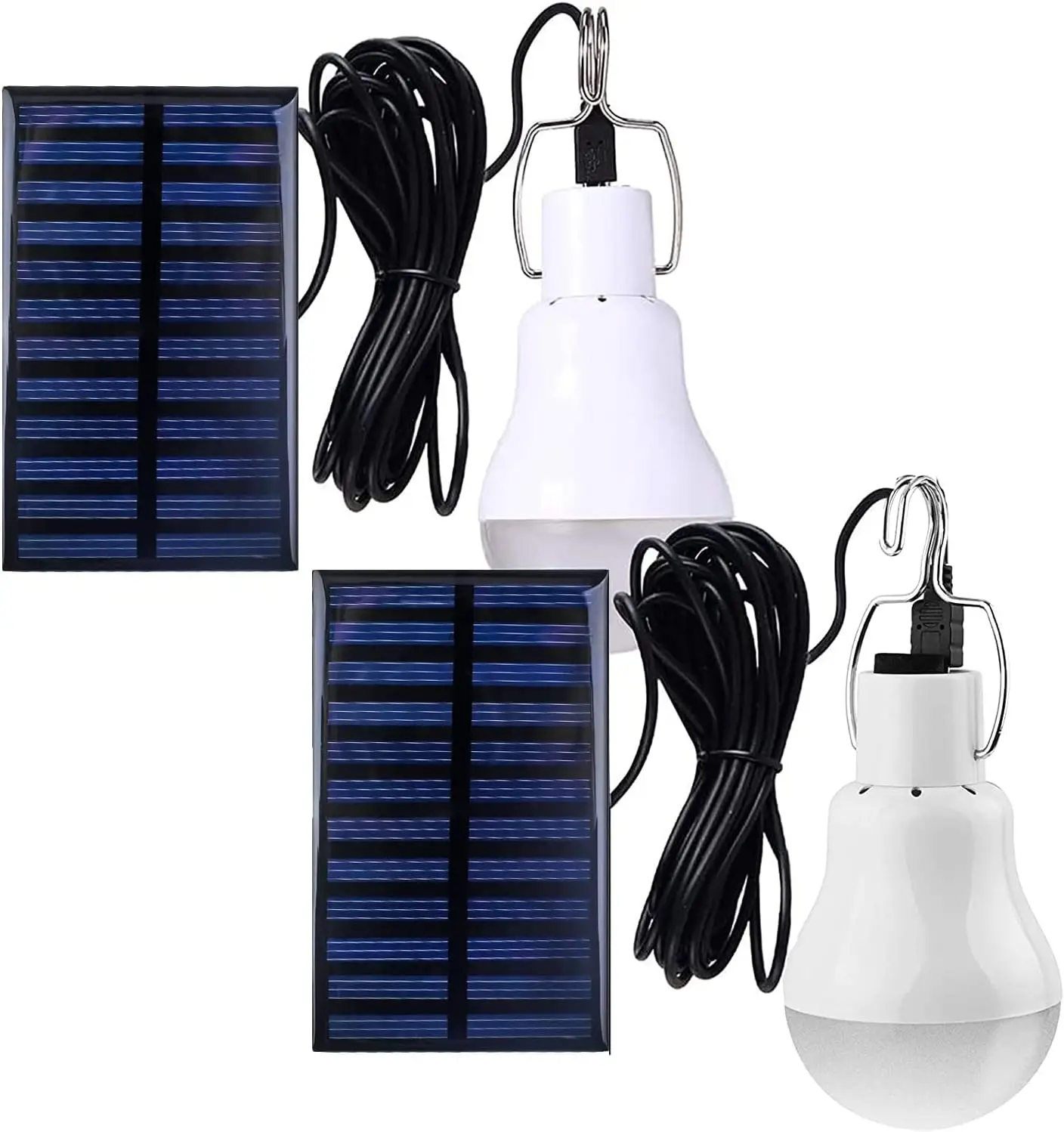 

Hanging Solar Light IP65 Waterproof USB Charged Emergency Sunlight Powered Lamp Outdoor Camping Tent Lights Emergency Light