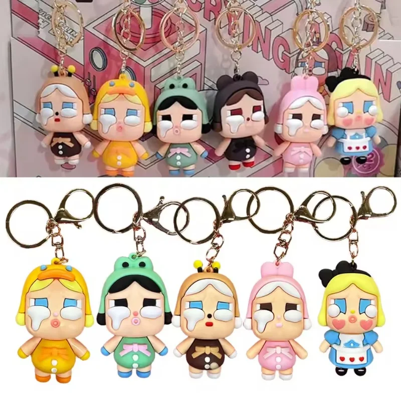 

2025 Popular creative cute Labu cartoon doll keychain car keychain couple bag