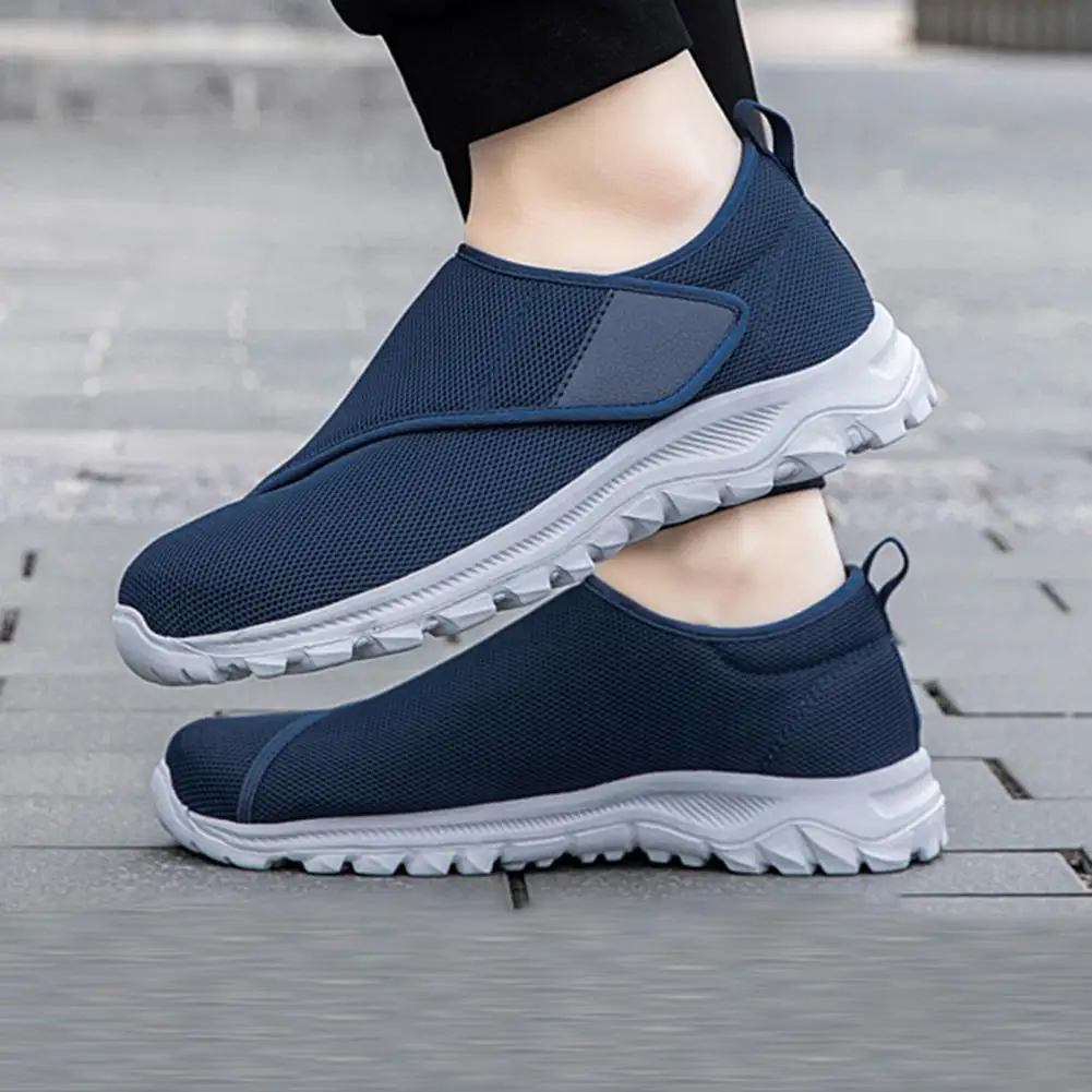 Diabetic Walking Sneakers Anti-slip Diabetic Shoes Wide Toe Diabetic Walking Shoes for Middle-Aged And Elderly Men Women