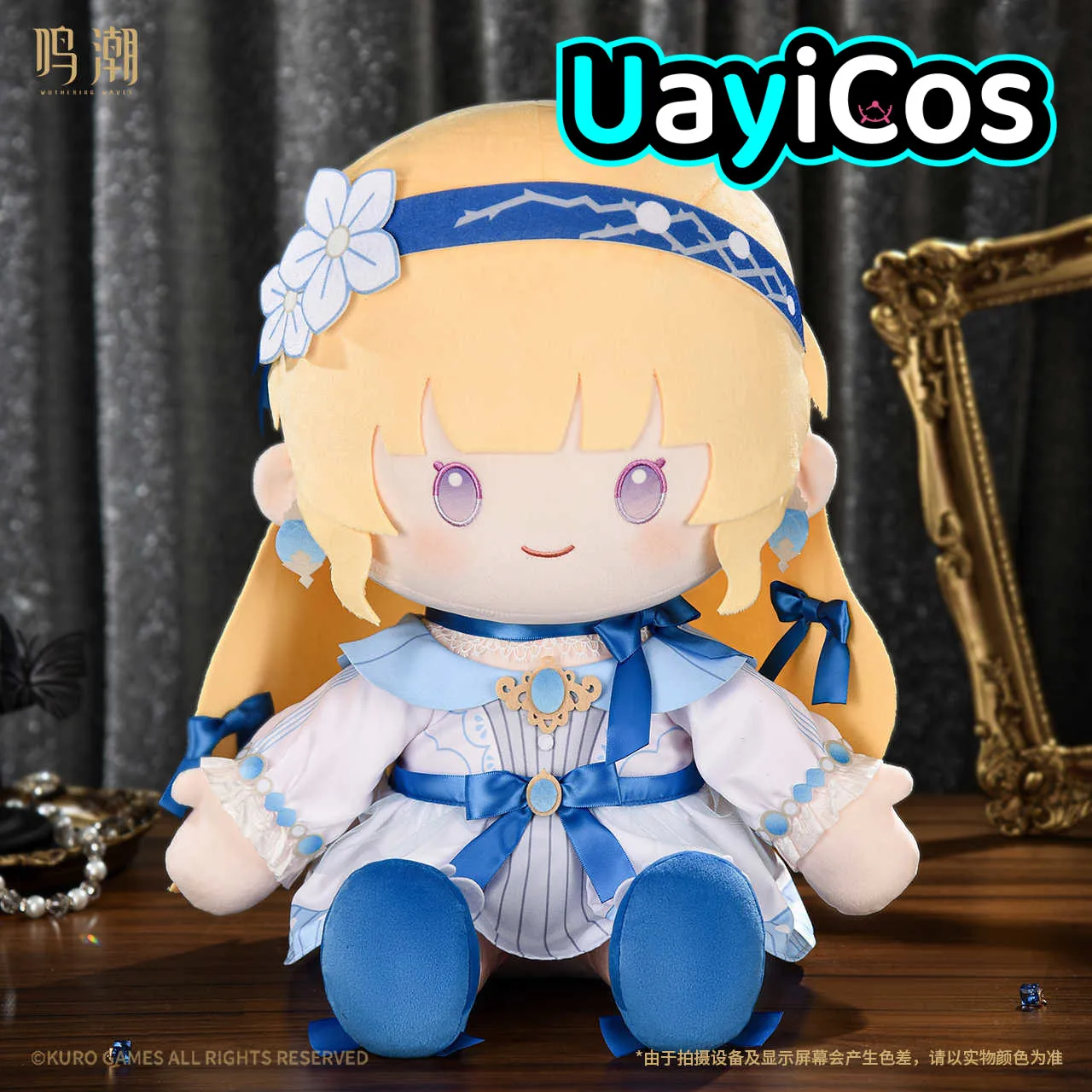 

40cm Wuthering Waves Carlotta Montelli Phoebe Brant Rover Stuffed Plushies Plush Doll Clothes Pillow Anime Figure Game Toy Kids
