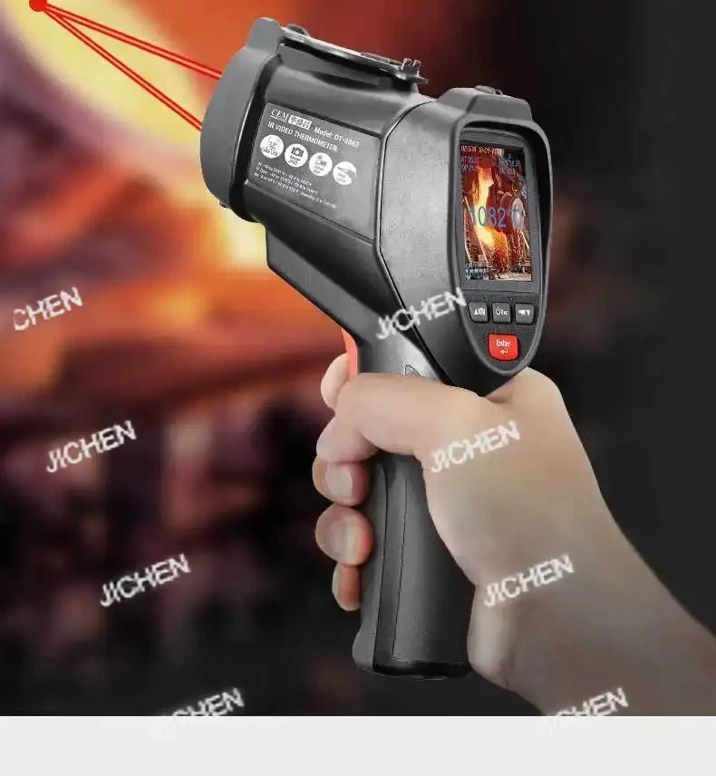 Temperature Infrared Thermometer High Precision Industrial Tester Measuring Gun DT-9860/9861/9862