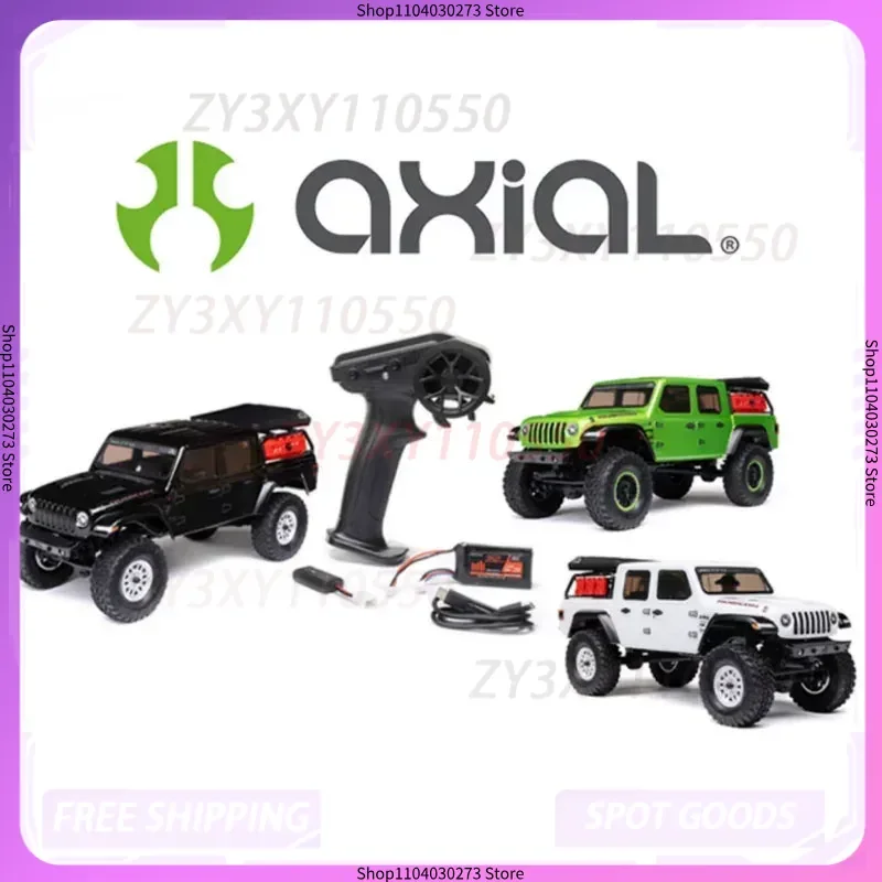محوري SCX24 1/24 JT Gladiator RTR الدفع الرباعي التحكم عن بعد تسلق على الطرق الوعرة مركبة AXI00005 V2