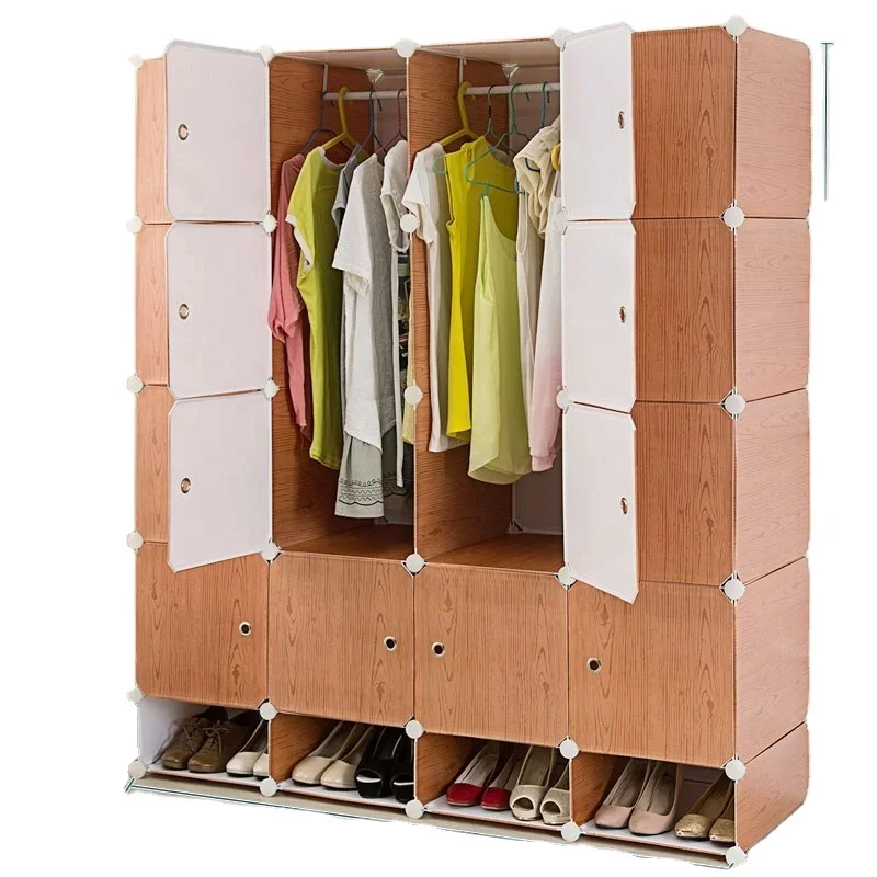 DIY plastic cube organizers wardrobes with sliding doors