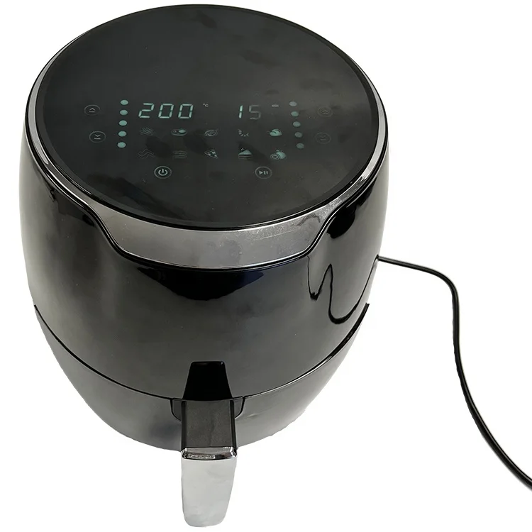 Freidora de aire con Control Digital, temporizador de 90 minutos, apagado automático, antiadherente, Apto para lavavajillas, cocina multifuncional sin aceite