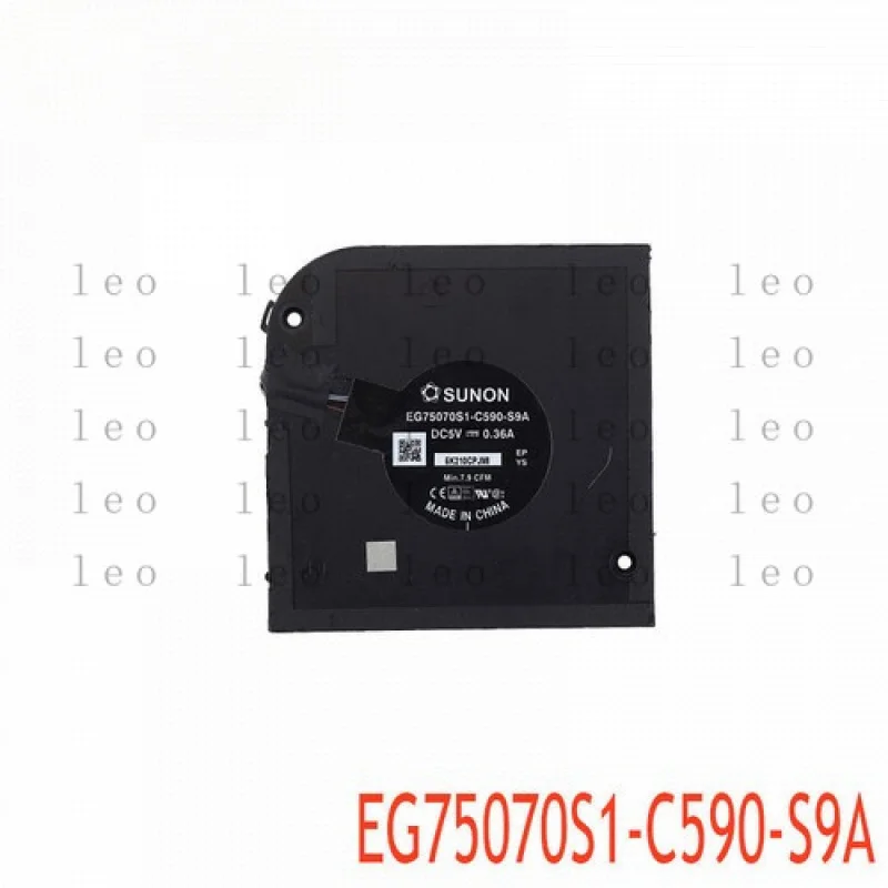 

PP Laptop CPU Cooling Fan EG75070S1-C590-S9A For DELL Latitude 5521 Precision 3561