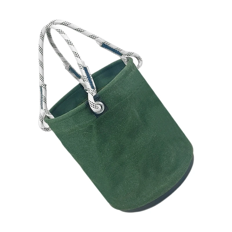 Bolsa organizadora cubo para herramientas, bolsa lona resistente portátil, multiherramienta, para enmarcador, carpintero,