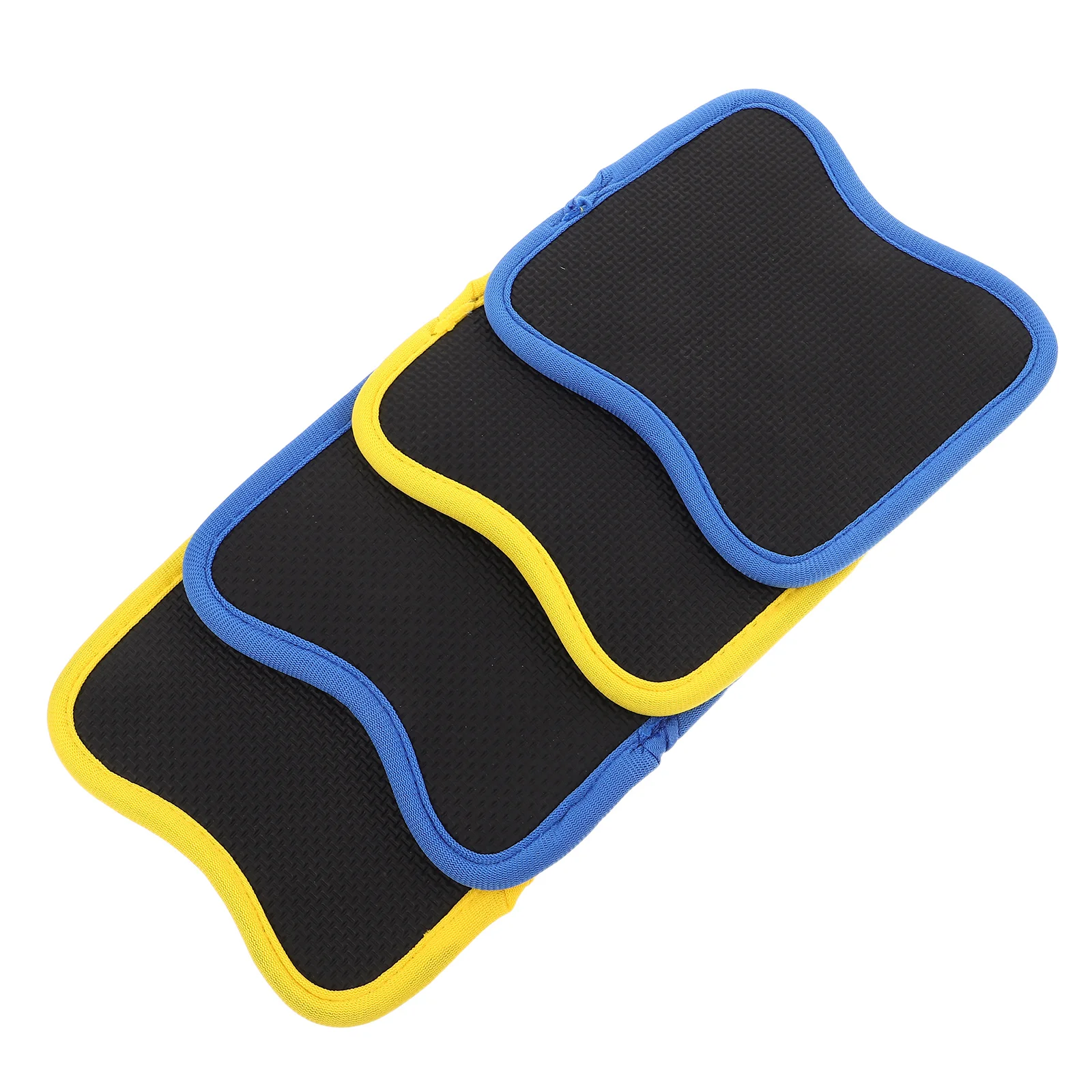 

Barbell Grips Thick Dumbbell Handle Covers Detachable Non-Slip Gymnastic Rings Pads Black Blue Yellow For Fitness Home Gym