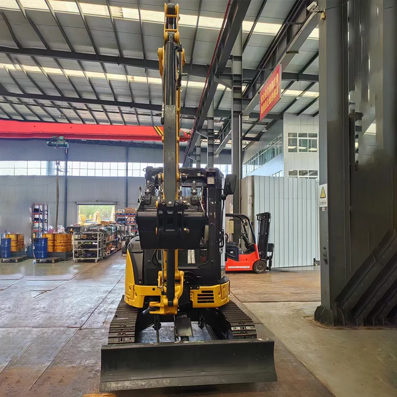 Heißer Verkauf Baggerbagger 3,5 Tonnen Minibagger Haushalt Micro Mini Raupenbagger Anpassung