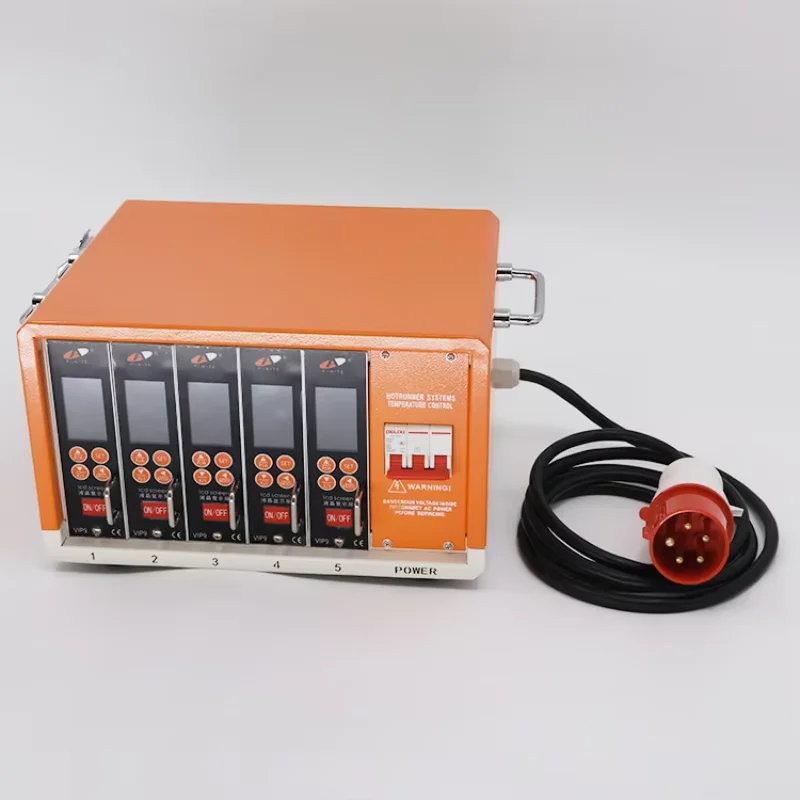 Quality Primacy High Precision Hot Runner 5-Point Liquid Crystal Anti-burn Card Type Temperature Controls Equipment
