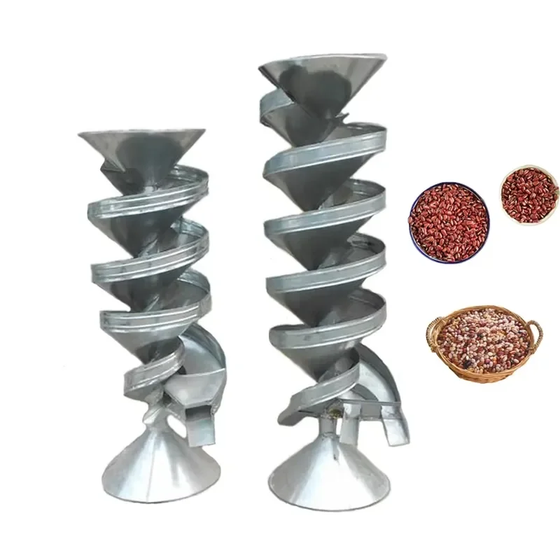SXV High-Accuracy Grain Beans Seeds Cleaning Grading Machines Soybean Screening Machine Spiral Gravity Rotary Grain Separator