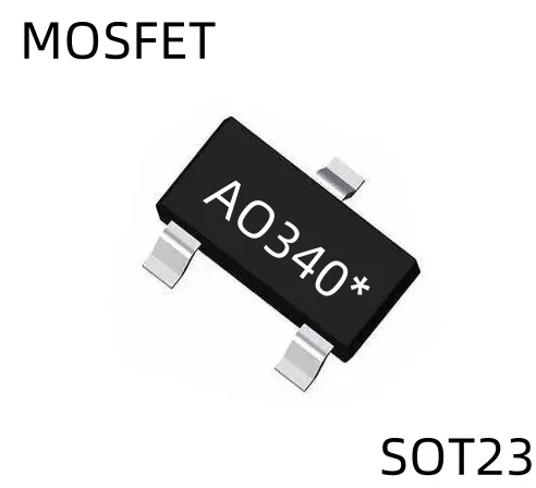 50PCS  AO3400/01/02/03/04/05/06/07/15/16 new and original IC a03400 SOT23 SMD field effect transistor MOSFET