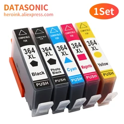 1set HP 364XL 364 XL Ink Cartridge Compatible with HP Photosmart 5320 5370 5373 5388 7510 7520 C5380 C6300 C309a C310a C410