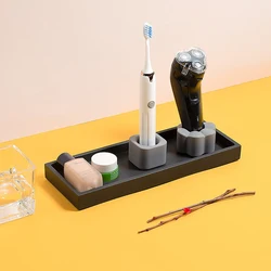 Concrete Toothbrush holder Silicone mold Creative cat Claw Design Cement toothbrush base Mold