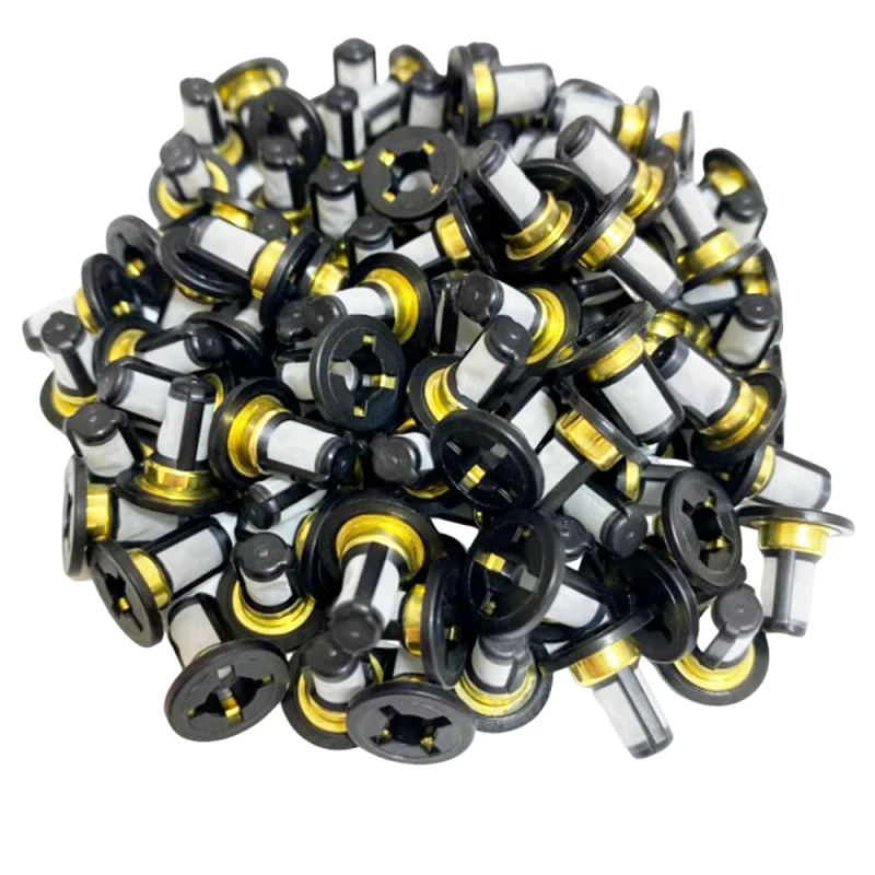 50/100/300/500 PCS 16450-RAA-A01 06164-PCA-000 Fuel Injector Micro Filter 11014 For Honda Accord CR-V CRV Element 2.4L AY-F1027