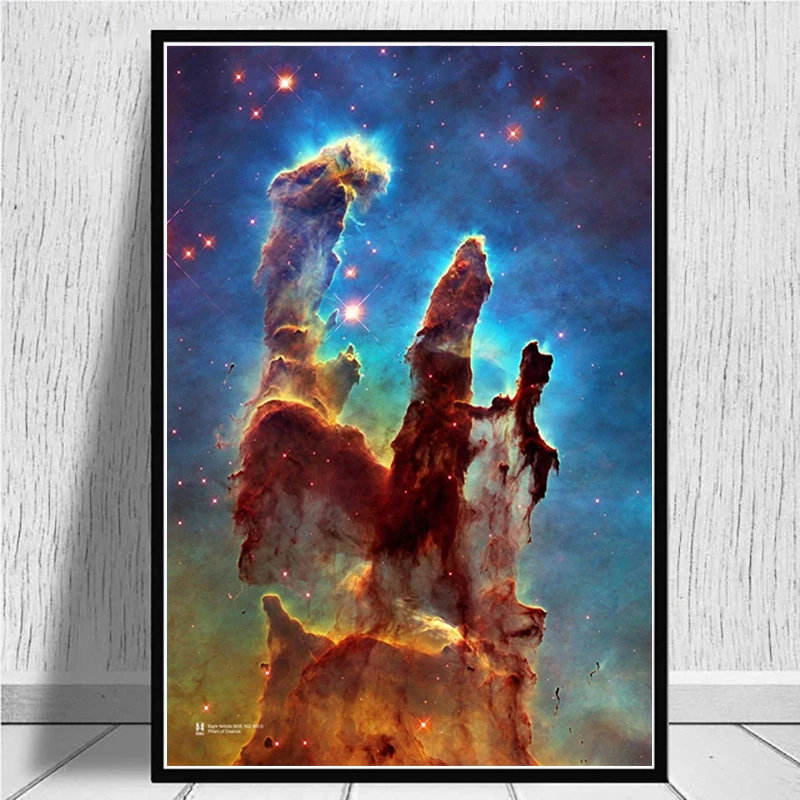 Galaxy Cosmic Nebula Poster Rose Nebula Orion Nebula Poster Canvas Print Painting Home Decoration Paingting