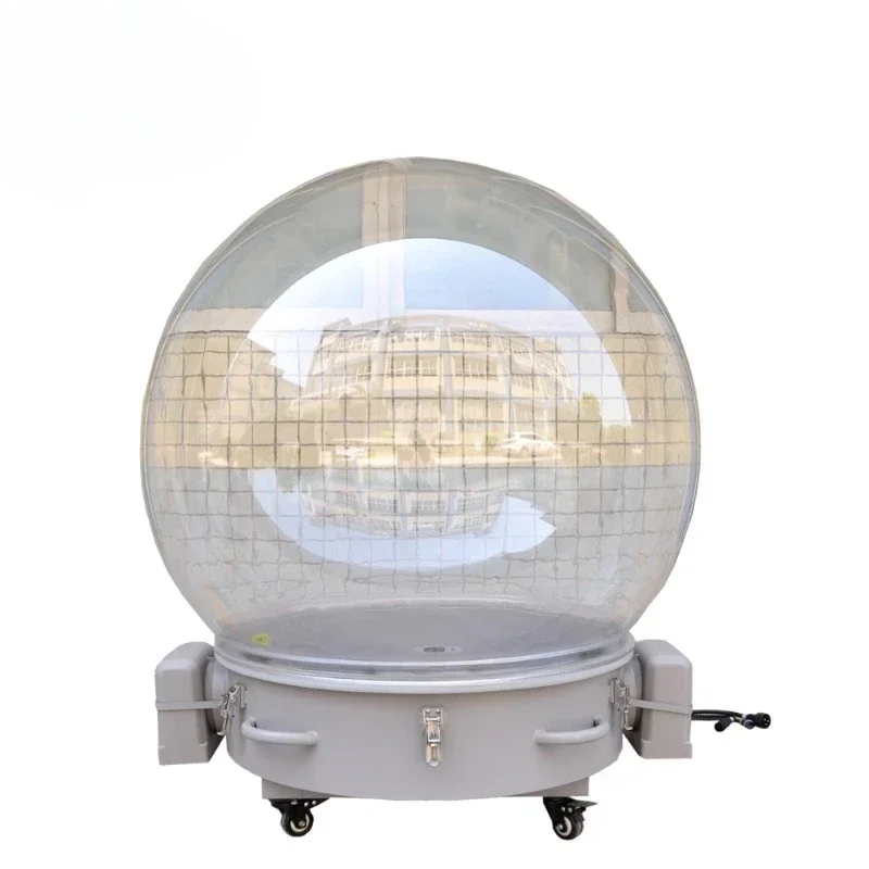 Large outdoor moving head light spherical rain cover outdoor lighting protective cover heat dissipation wind