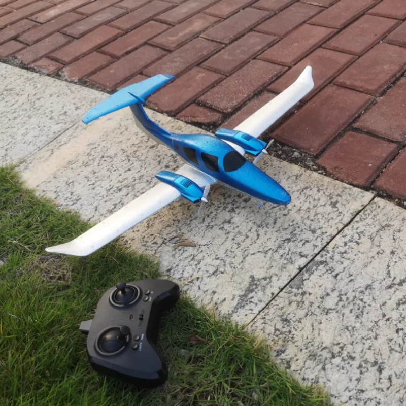 เครื่องบินควบคุมระยะไกลเครื่องร่อนปีกคงที่แบบ DIY สำหรับเด็กเด็กผู้ชายประกอบโฟมโมเดลเครื่องบินของเล่นเครื่องบิน RC ของเล่นเด็ก