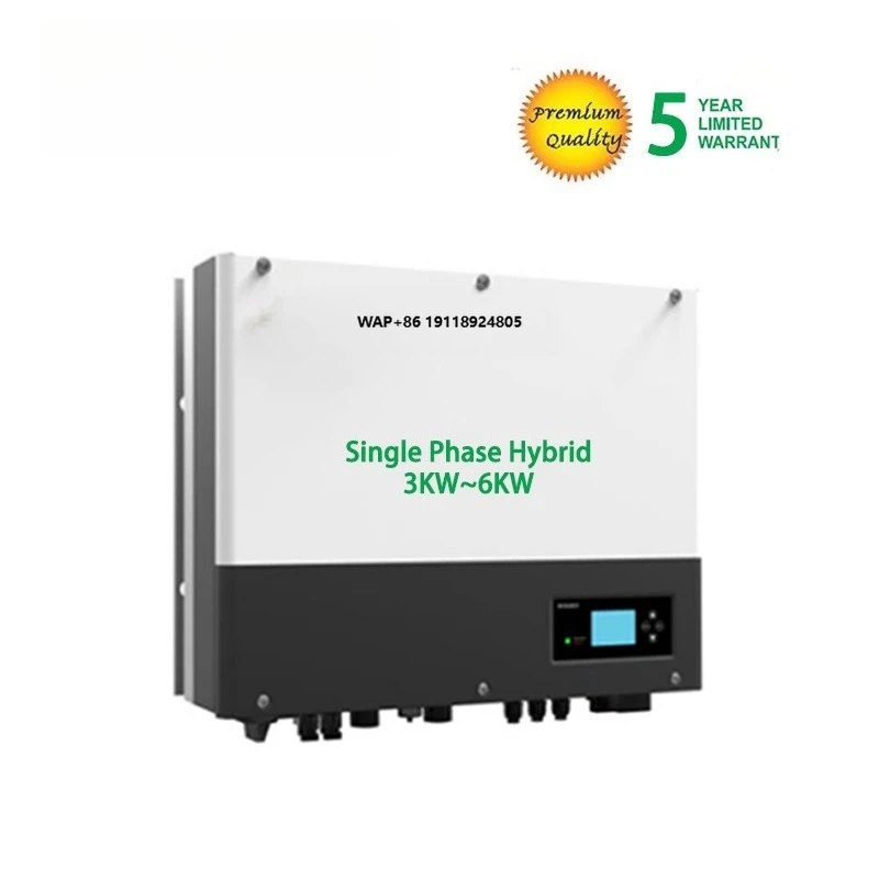 SPH 6000 Cheap Price 5Years Inversor Hibrid 5Kw 3000Watt Single Phase Solar Micro Inverter