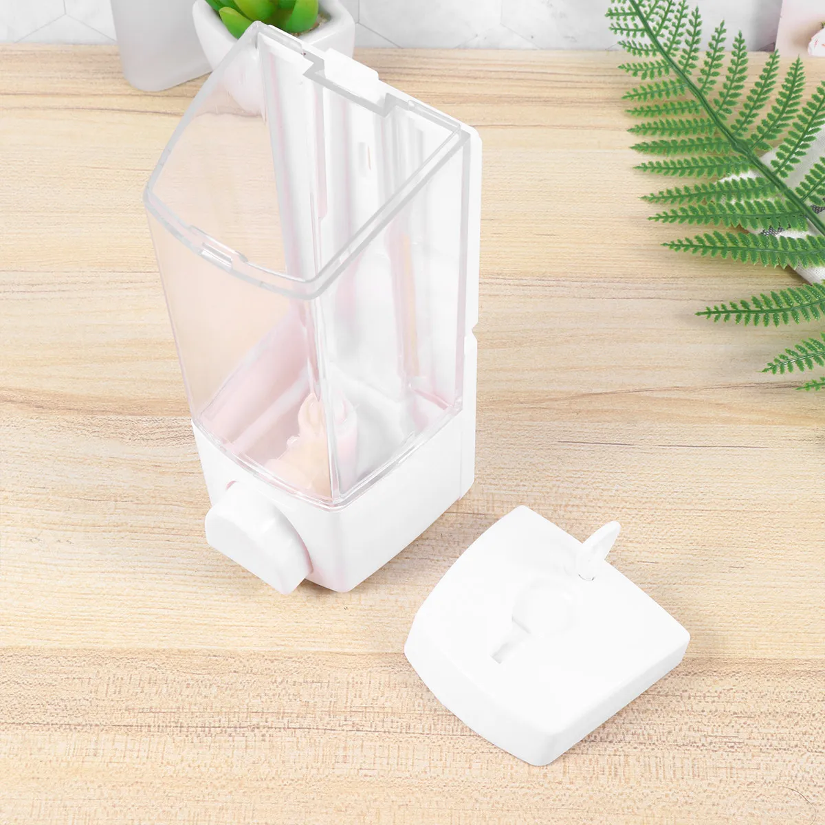 1Pcs 300Ml Wall Mounted Soap Dispenser Safe Non Toxic Refillable Bottle for Shampoo Conditioner Essence Shower Gel Home Public