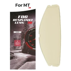Helmet Visor Film Anti Fog Film Sticker for MT THUNDER 4 SV STINGER 2 for MT-V-28B Breaker SV Helmet Accessories Parts Anti-fog